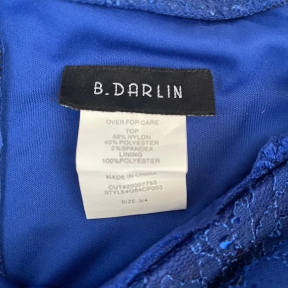 Royal blue homecoming/banquet dress - Picture 3 of 6